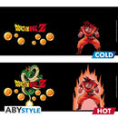 ABYstyle - Magic Mug 460 ml + Coaster Gift Set  -  Dragon Ball Goku