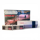 Nintendo Entertainement system Console (NES) (Model NES-001) Tested & Working  -  Gray Action Set