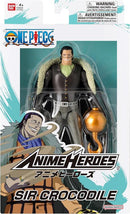 Bandai Action Figure - One Piece Anime Heroes Sir Crocodile