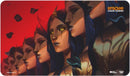 Riot - Bound Edge Playmat - Riftbound League of Legends  -  Leblanc
