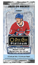 Upper Deck - Booster Hobby - 2025-26 Hockey O-Pee-Chee Platinum