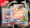 Pokémon - 3 Packs Blister  -  Mega Evolution Chaos Rising  -  Charmeleon
