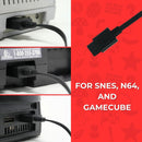 Old Skool - Audio / Vidéo (AV) Cable for SNES / N64 / GameCube