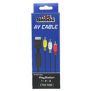 Old Skool - Audio / Video (AV) Cable for Playstation 1 / 2 / 3 (PS1 / PS2 / PS3)