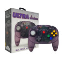 Old Skool - Nintendo 64 (N64) Ultra Wireless Controller Compatible with N64, Switch & USB