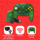 Old Skool - Nintendo 64 (N64) Ultra Wireless Controller Compatible with N64, Switch & USB