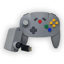 Old Skool - Nintendo 64 (N64) Ultra Wireless Controller Compatible with N64, Switch & USB