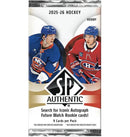 Upper Deck - Booster Hobby - SP Authentic 2025-26 Hockey