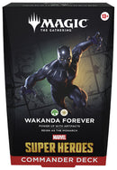 Magic The Gathering Commander Deck - Marvel Super Heroes - Wakanda Forever