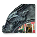 Zemeno - Decor Gothic Medieval Dragon & Wizard Mirror