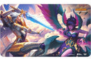Riot - Bound Edge Playmat - Riftbound League of Legends  -  Kayle vs Morgana