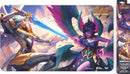 Riot - Bound Edge Playmat - Riftbound League of Legends  -  Kayle vs Morgana