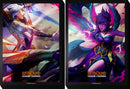Riot - 100 Art Sleeves - Riftbound League of Legends  -  Kayle vs Morgana