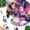 Ravensburger Puzzle - 500 Pieces Puzzle  -  Netflix K-Pop Demon Hunters + Poster