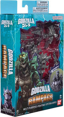 Figura de ação Bandai - Godzilla Rampage - Sistema de combate multiuso Kiryu