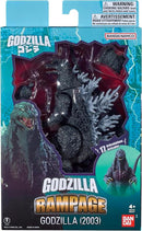 Figura de ação Bandai - Godzilla Rampage - Godzilla (2003)