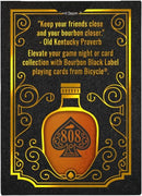 Bicycle - Cartas de baralho - Bourbon Black Label