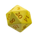 Ultra Pro - Heavy Metal D20 Dice Set - Vivid Yellow