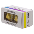 Ultra Pro - Heavy Metal D20 Dice Set - Vivid Yellow
