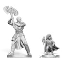 Wizkids - Dungeons & Dragons Nolzur's Marvelous Miniatures  -  Goliath Barbarian & Halfling Rogue