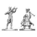 Wizkids - Dungeons & Dragons Nolzur's Marvelous Miniatures  -  Tiefling Bard & Dwarf Cleric