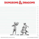 Wizkids - Dungeons & Dragons Nolzur's Marvelous Miniatures  -  Tiefling Bard & Dwarf Cleric