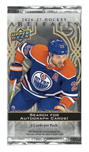 Upper Deck - Booster Hobby - Artifacts 2026-27 Hockey