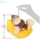 San-ei plush - Donkey Kong  Bananza - Donkey Kong & Banamondo Hanger Plush