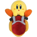San-ei plush - Kirby Air Riders - Kirby & Wheelie Bike