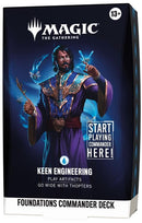 Magic The Gathering Commander Deck - Foundations - Keen Engineering