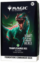 Magic The Gathering Commander Deck - Foundations - Tramplesaurus Rex