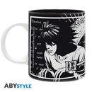 ABYstyle - 320 ml 杯子 - Death Note - Light 对 L