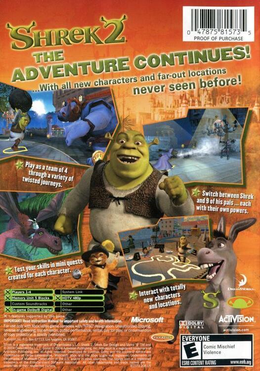 Shrek 2 [Best of Platinum Hits] (used)