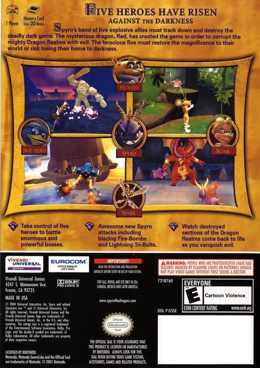 SPYRO  -  A HERO'S TAIL (usagé)