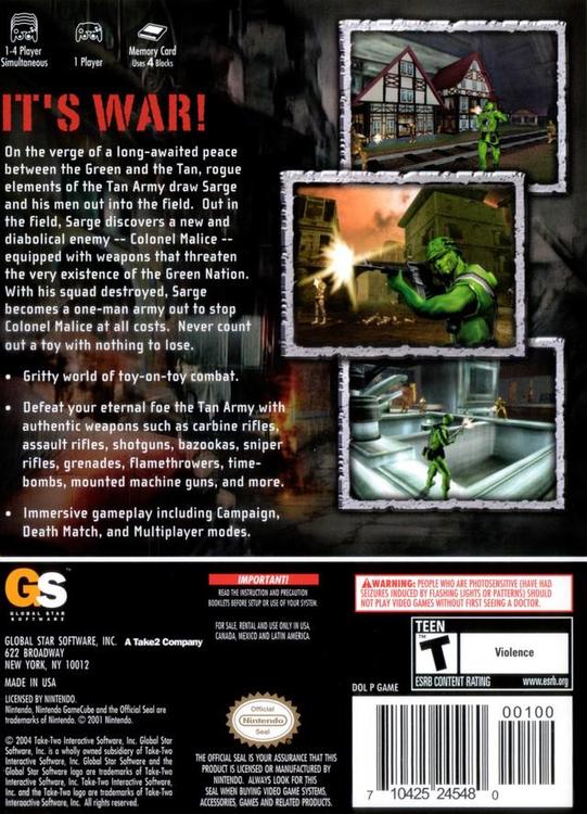 Army Men - Sarge's War (usagé)