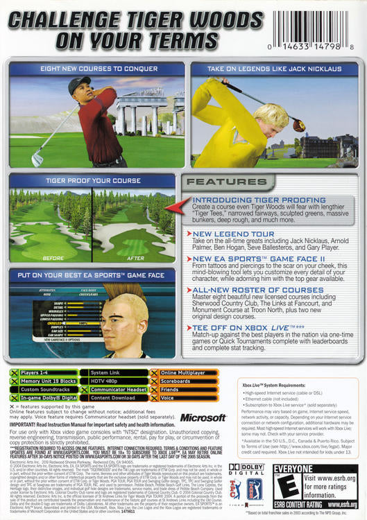 Tiger Woods PGA Tour 2005 (usagé)