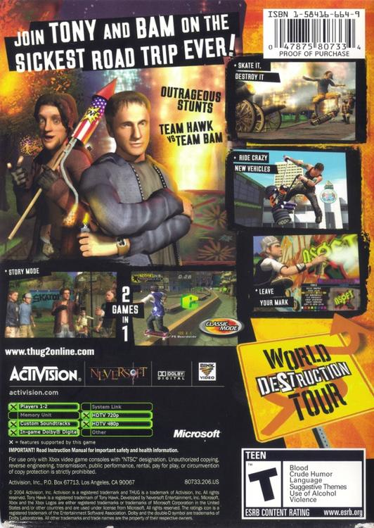 Tony Hawk's Underground 2 (usagé)