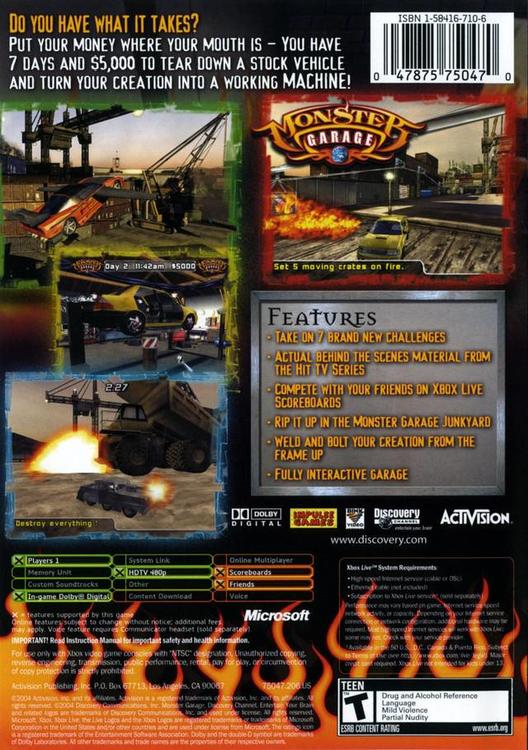 Monster Garage (used)