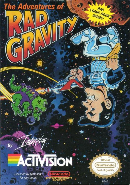 THE ADVENTURES OF RAD GRAVITY ( Cartridge only ) (used)
