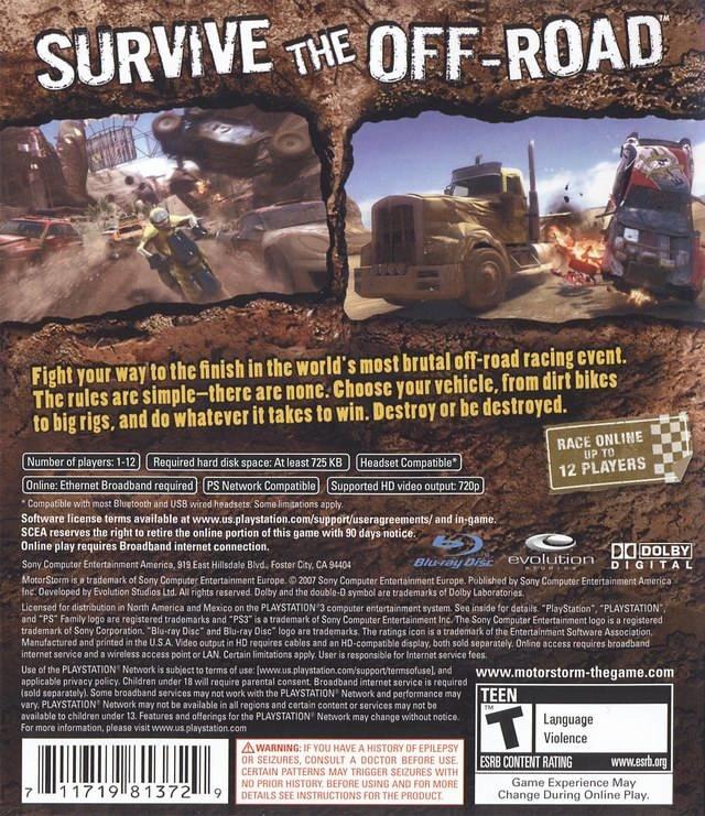 MOTORSTORM (used)