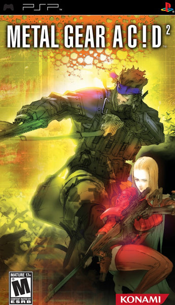 希少　店頭用　メタルギアソリッド アシッド ２　販促ポスター メタルギア アシッド 2