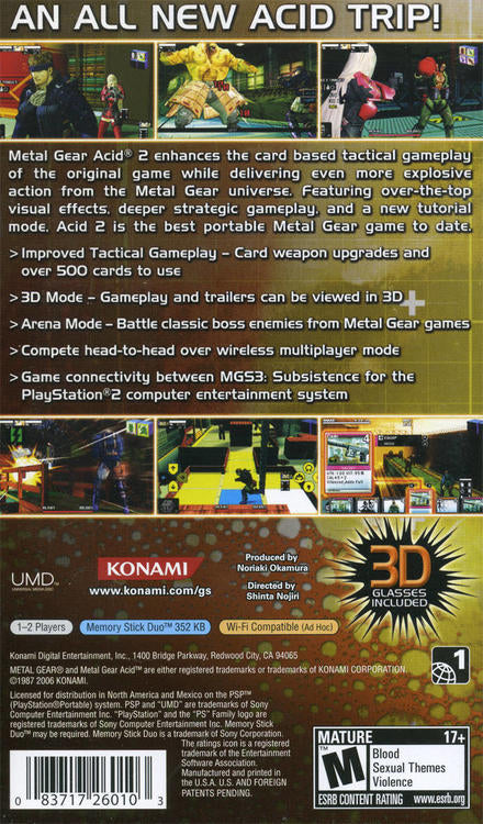 Metal Gear Acid 2 (used)