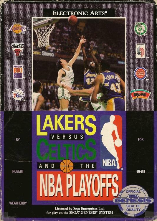 LAKERS VS CELTICS AND THE NBA PLAYOFFS ( Cartridge only ) (used)