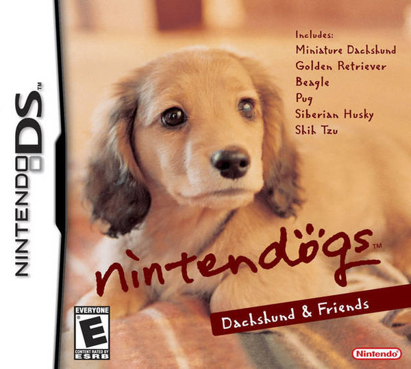 NINTENDOGS - DACHSHUND AND FRIENDS ( Cartridge only ) (used)