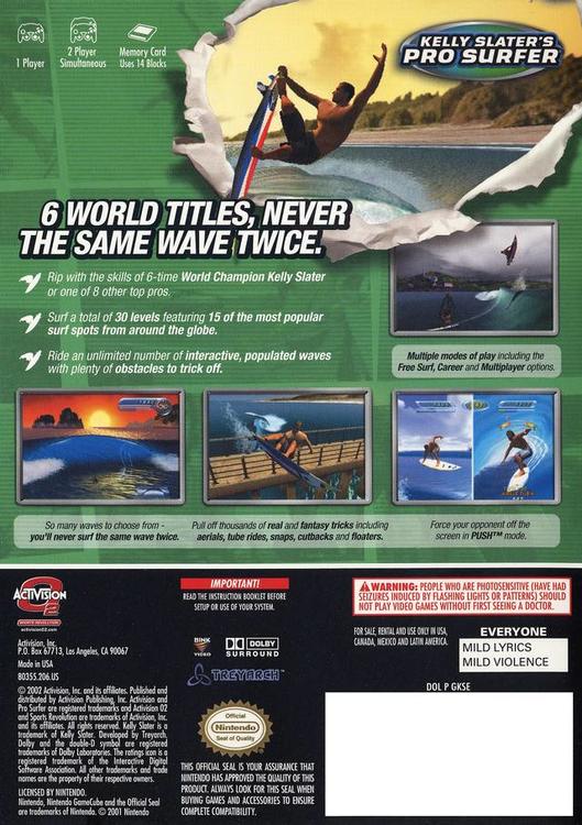 Kelly Slater's Pro Surfer (usagé)