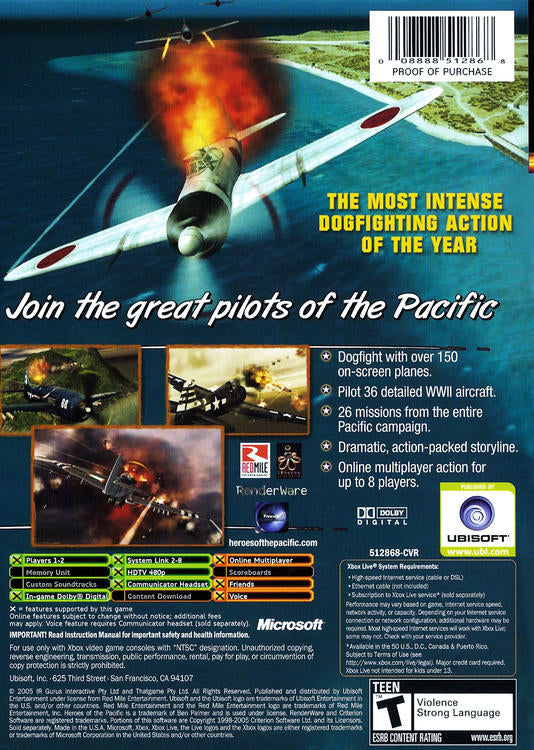 Heroes of the Pacific (usagé)