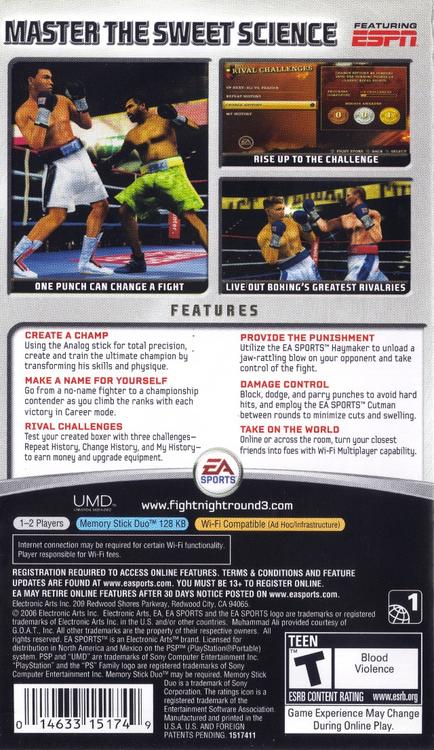 Fight Night Round 3 (usagé)