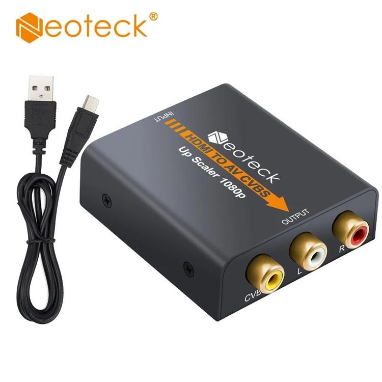 Neoteck - UP Scaler HDMI to Audio/Video (AV) Converter