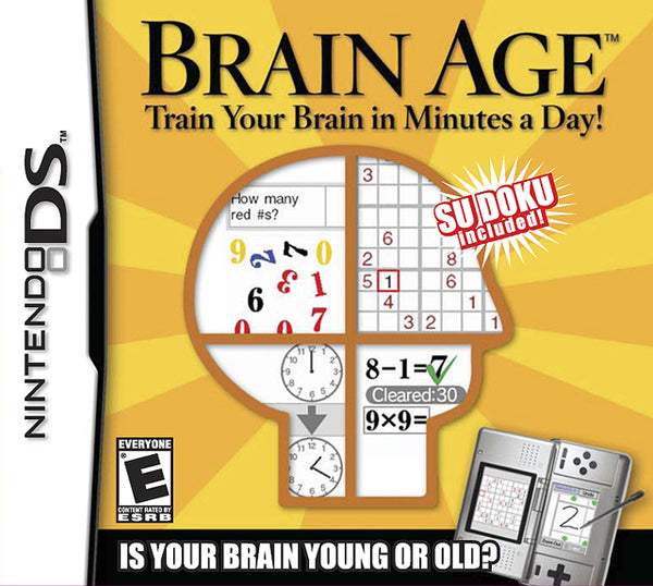 BRAIN AGE - Train your brain in minutes a day! (usagé)