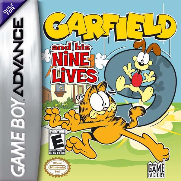 GARFIELD AND HIS NINE LIVES ( Cartridge only ) (used)
